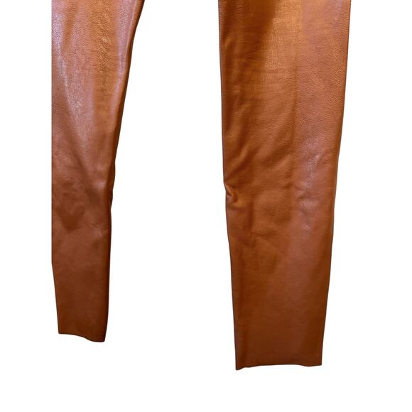 COMMANDO Faux Leather Legging in Cocoa Brown Tan Size XS Fall Autumn Trendy $128 - Picture 5 of 5
